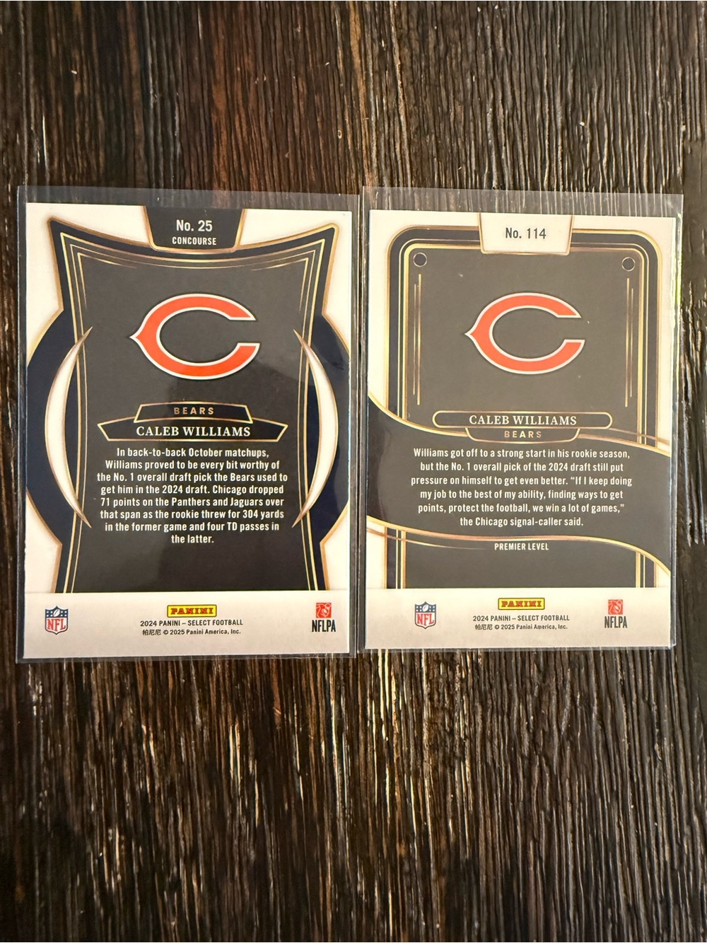 Caleb Williams Rookie cards - Picture 2 of 2